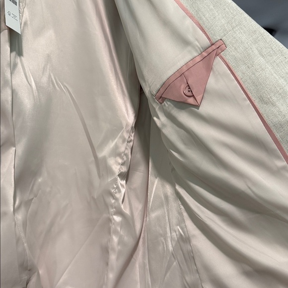 NWT J. Crew Light Tan Alexandra Blazer in Stretch Linen Blend, size 20 - Picture 7 of 11